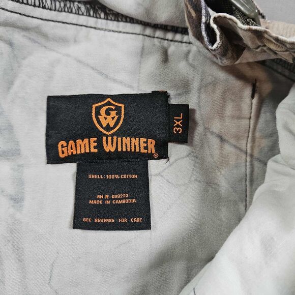 Realtree Game Winner Men’s Hunting Pants 3XL Camo Cargo Outdoor - Picture 3 of 10